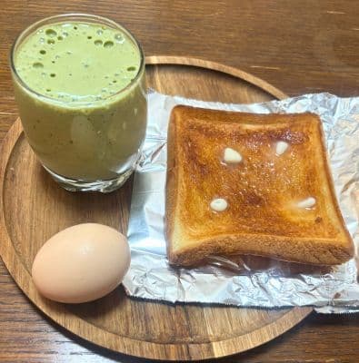 プロテインスムージー 朝食
