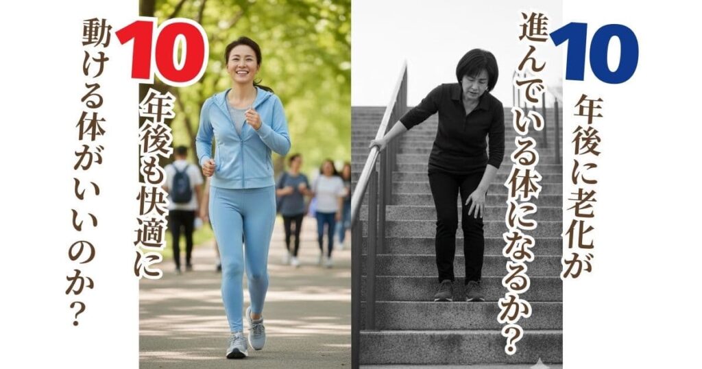10年後も疲れにくい歩き続けていける体作り
