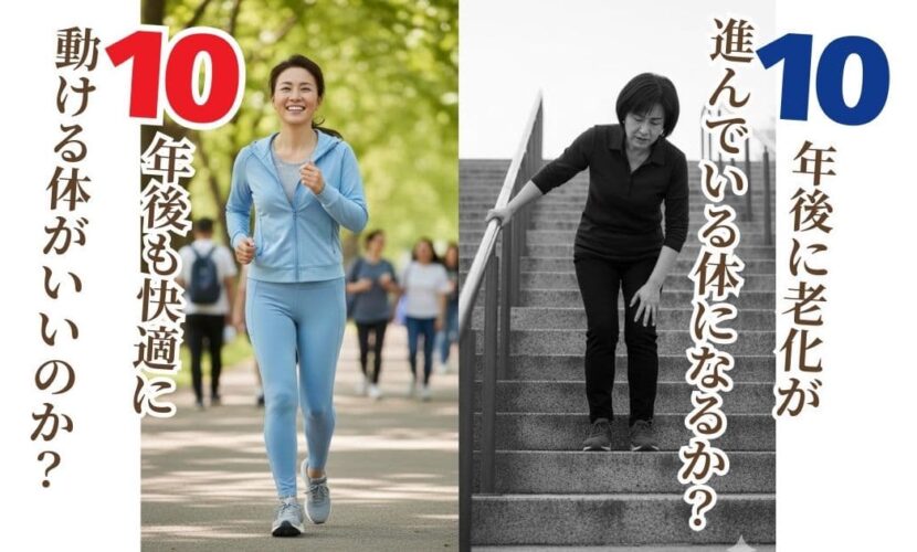 10年後も疲れにくい歩き続けていける体作り