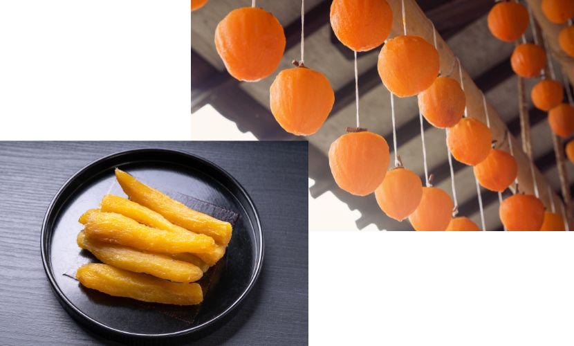 干し柿・干し芋