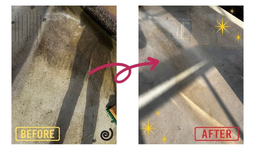 ジムの大掃除
before＆after