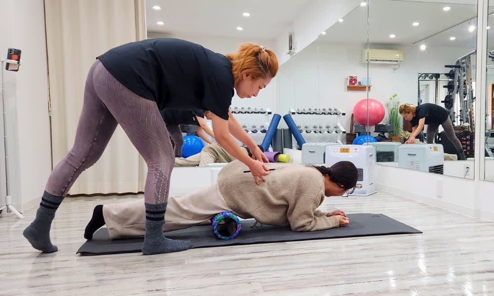 筋膜リリース　大腿筋膜張筋