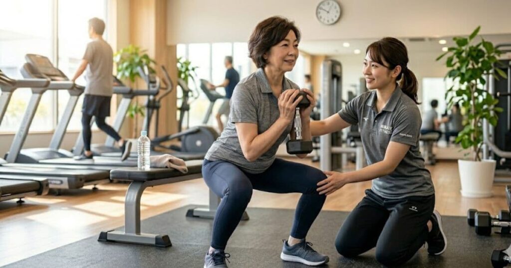 骨粗鬆症予防 筋トレ トレーニング スクワット